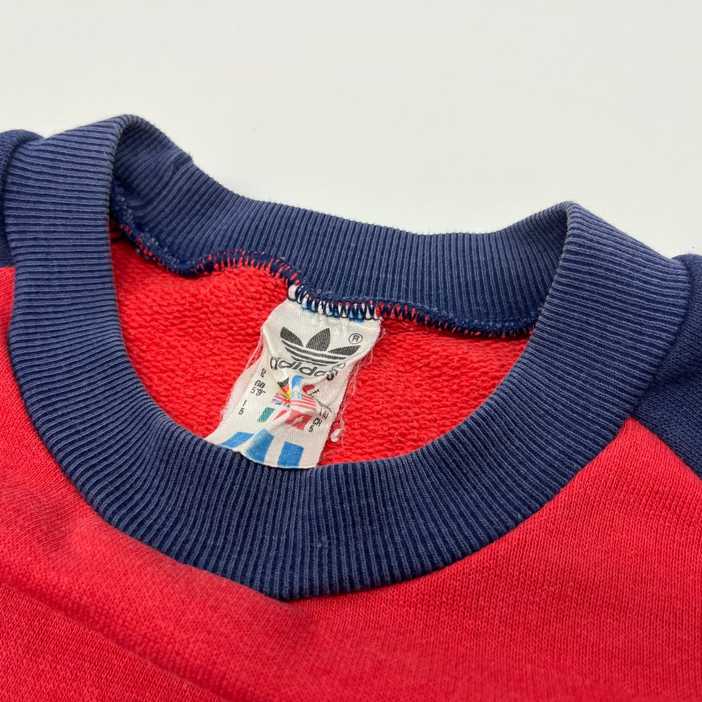 Adidas Vintage 80s Logo Sweater