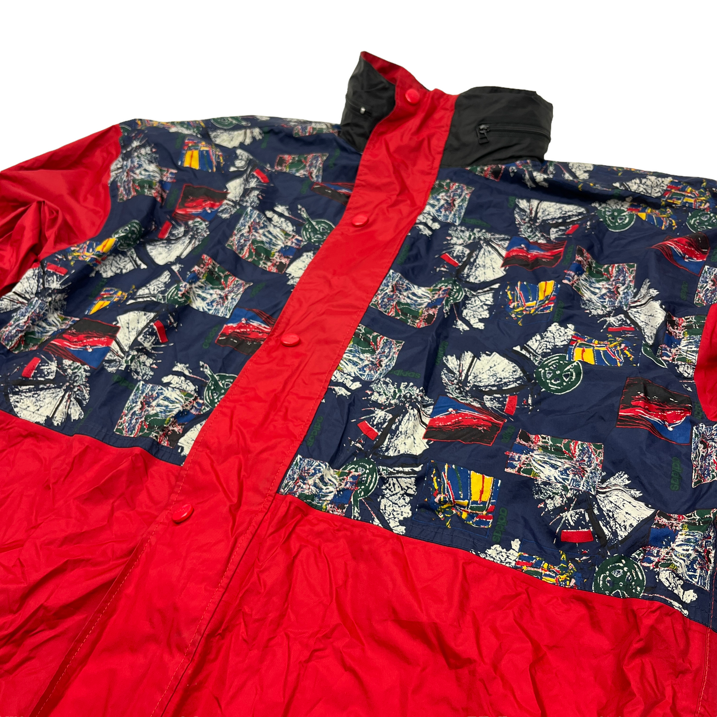 01239 Adidas Vintage Raincoat