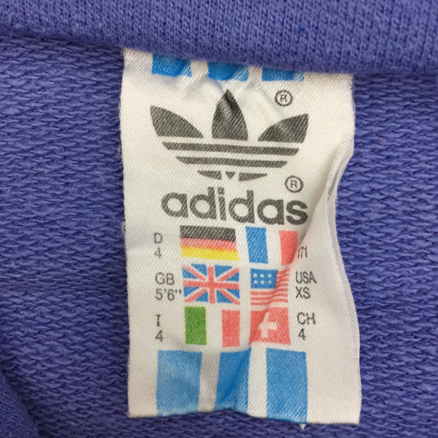 Adidas Vintage Zip Hoodie