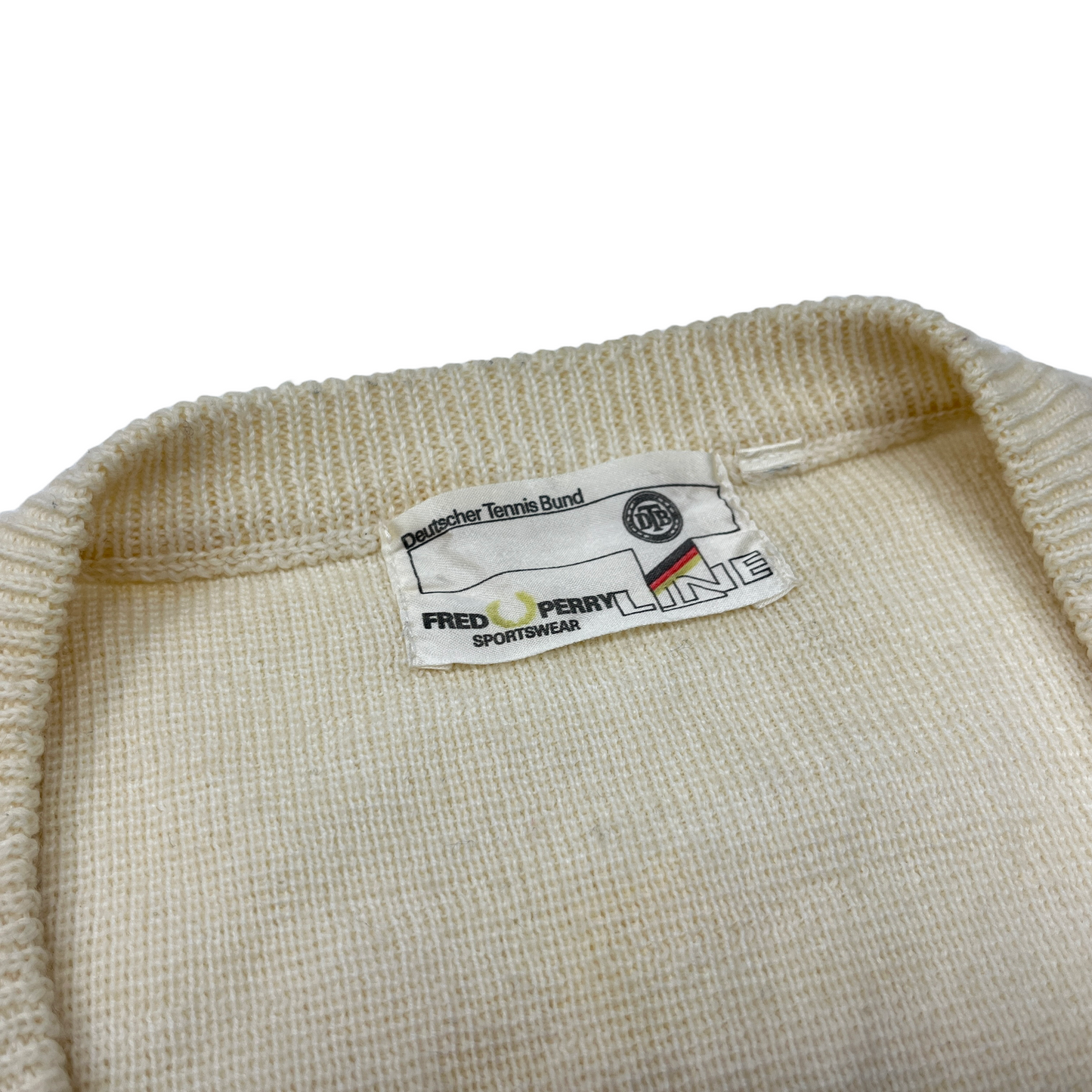 01005 Fred Perry DTB 80s Tennis Vest Pullunder