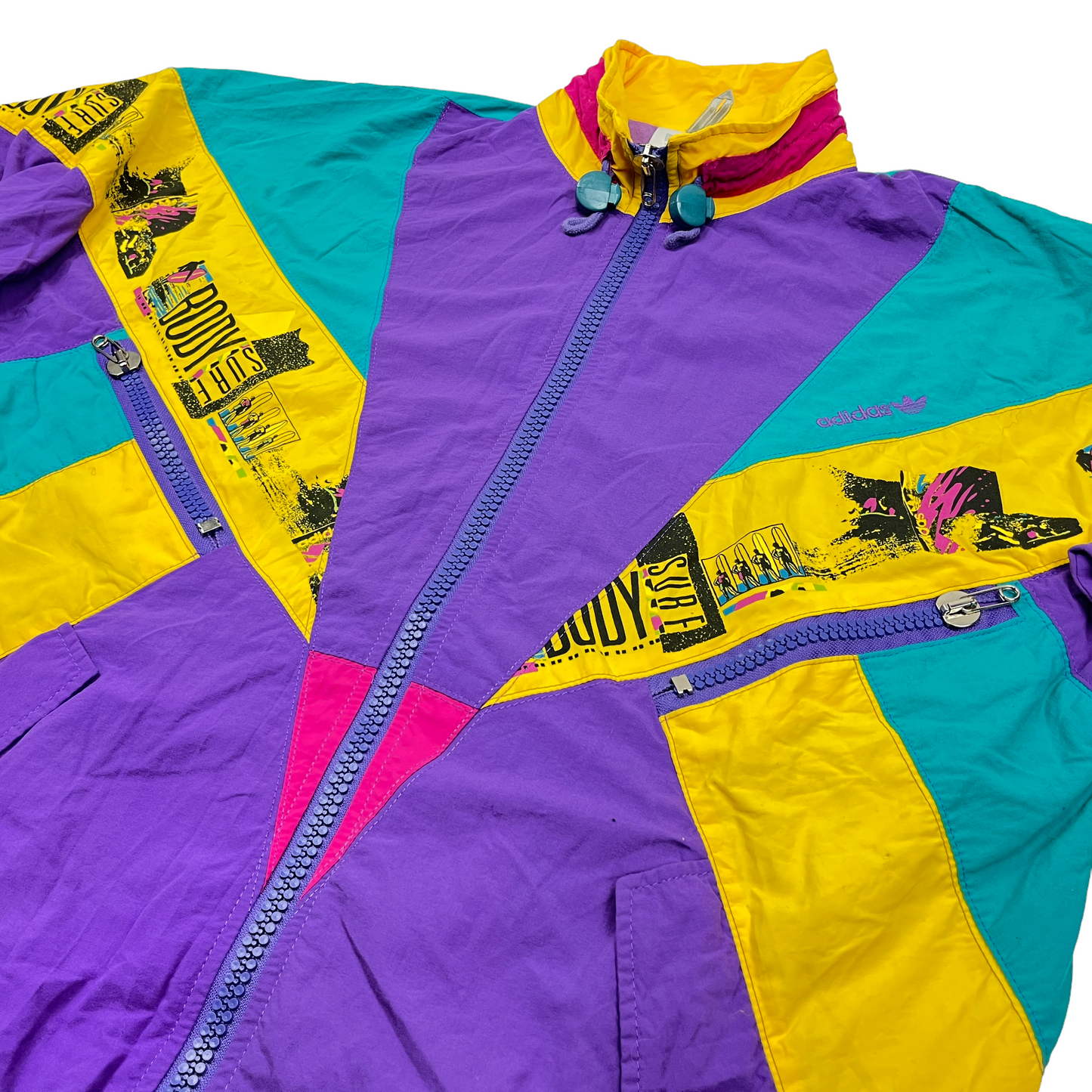 01178 Adidas 80s Surf Windbreaker