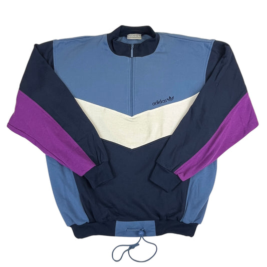 02589 Adidas 90s 1/4 Zip Sweater