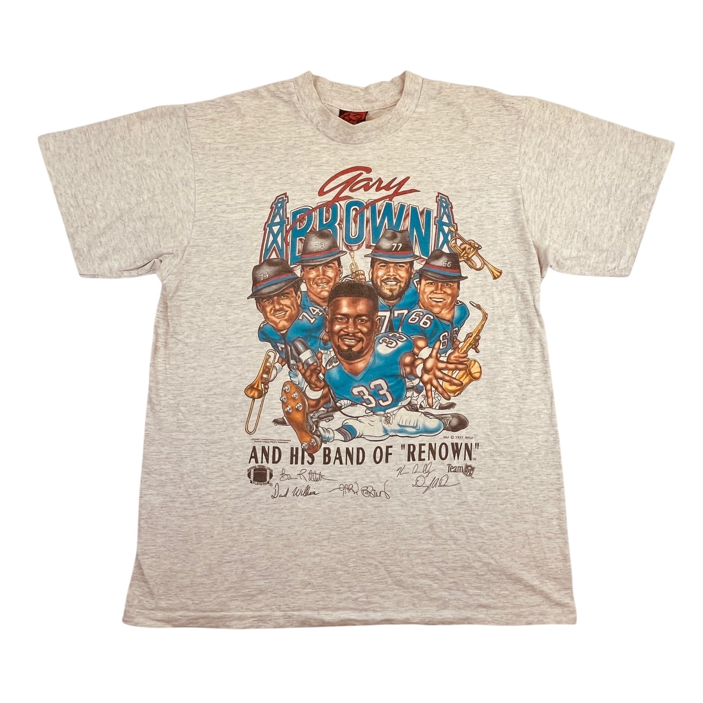 02677 X-Plosion „Gary Brown and his Band of renowns“ 1993 Tshirt