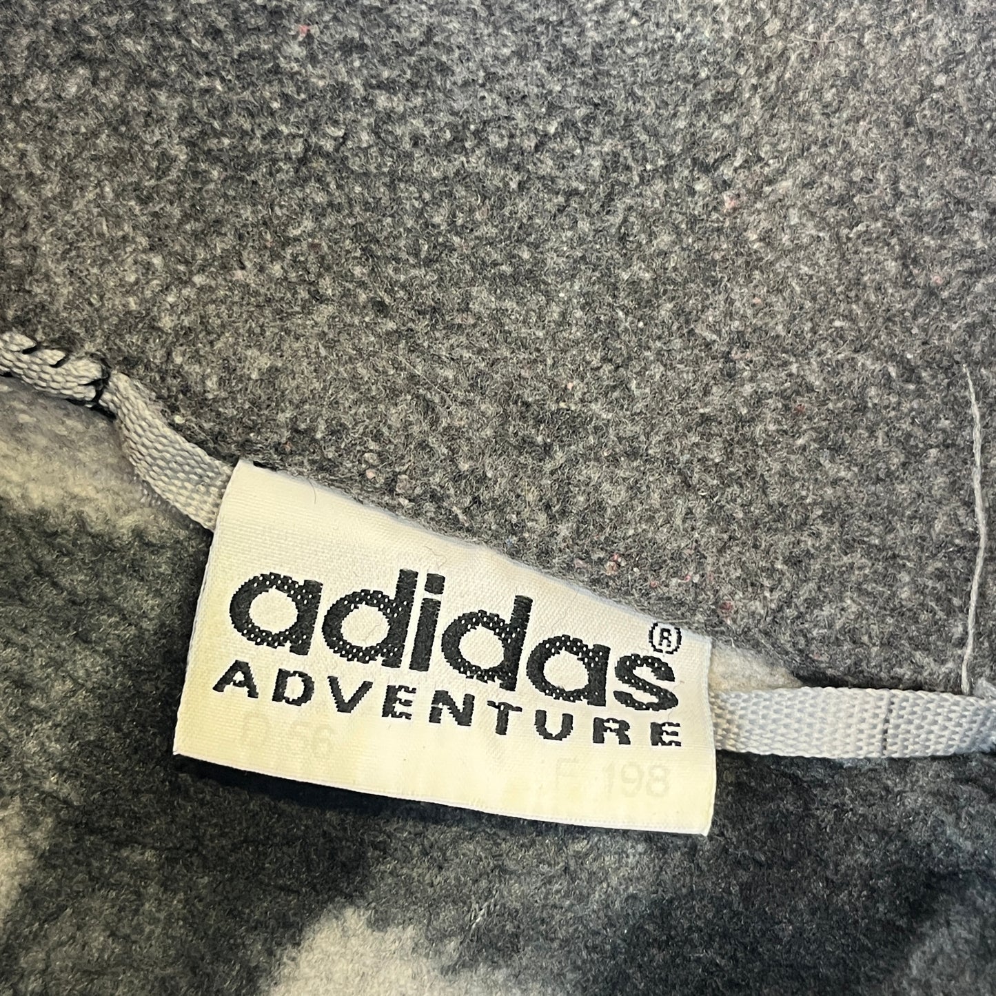 02918 Adidas Adventure 90s 1/4 Zip Fleece Sweater