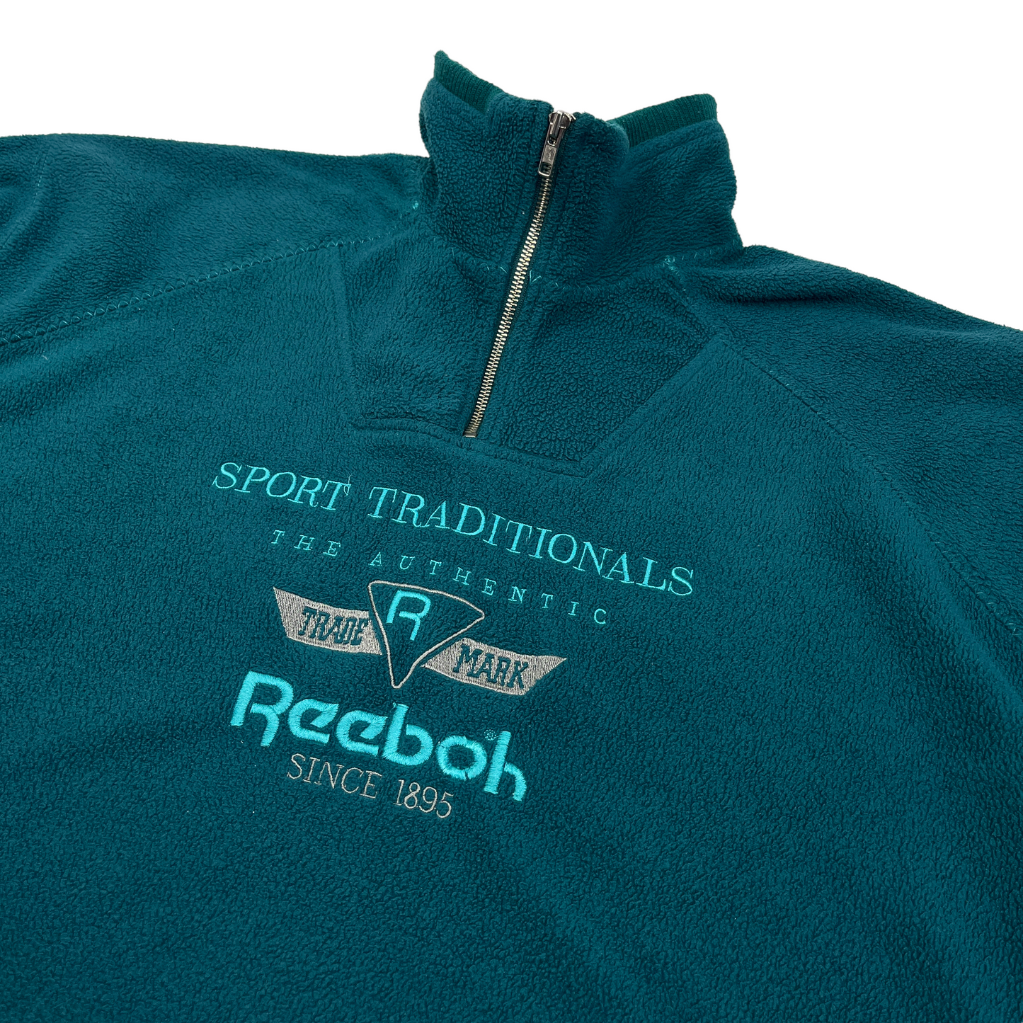 01845 Reebok 90s Fleece 1/4 Zip Fleece Sweater