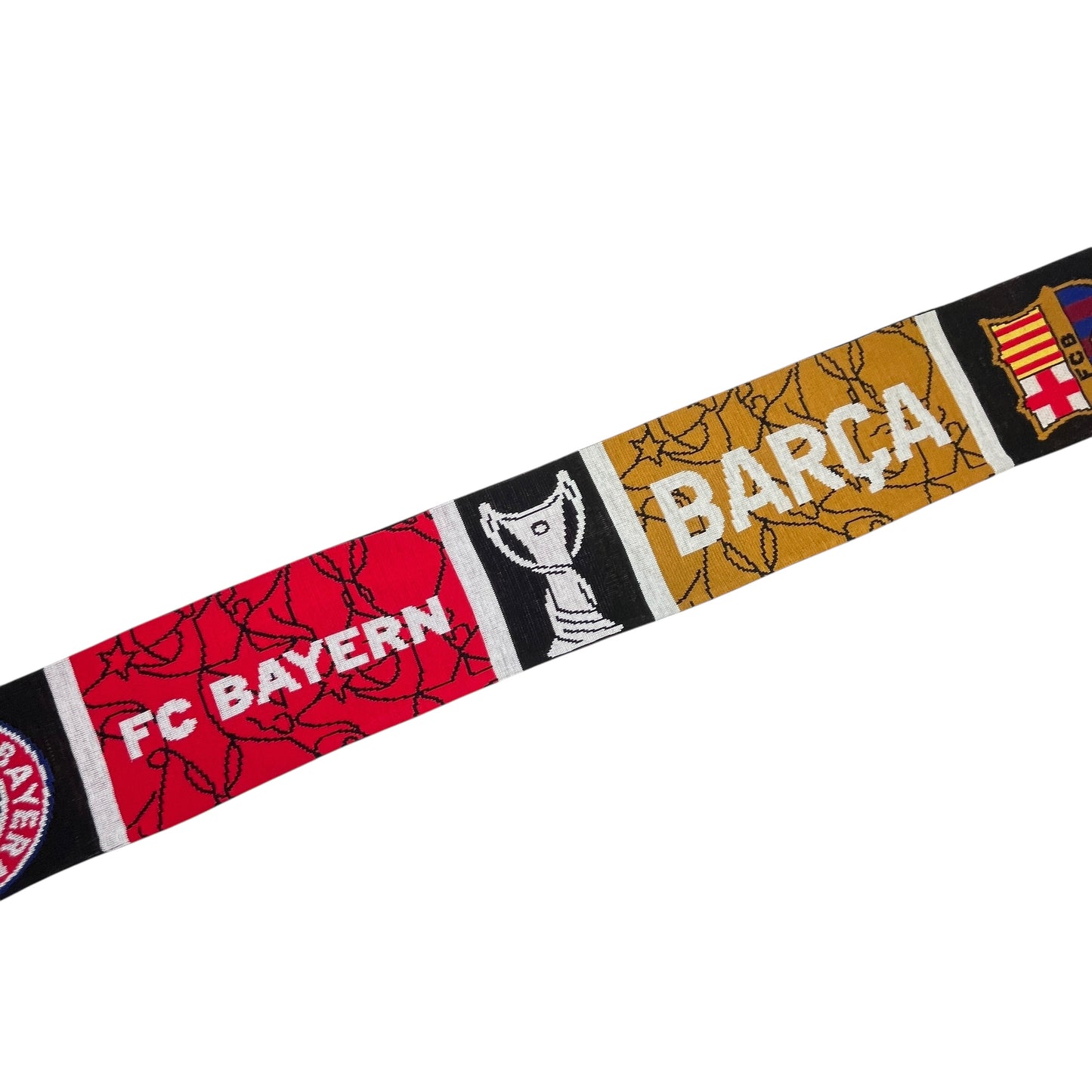 FC Bayern München vs FC Barcelona Champions League Scarf