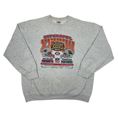 02360 Fruit of the Loom Superbowl 2004 Sweater