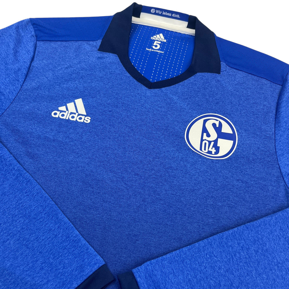 ADIDAS FC Schalke 04 2016/18 Longsleeve Home Jersey