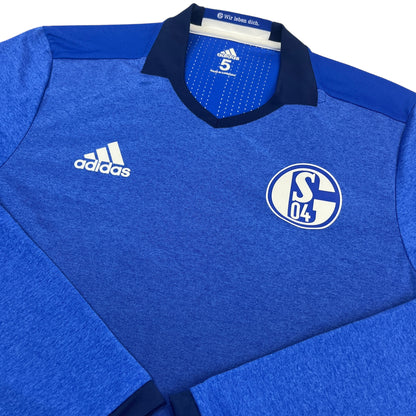 ADIDAS FC Schalke 04 2016/18 Longsleeve Home Jersey