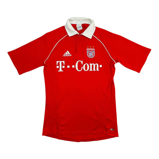 02701 Adidas FC Bayern München Lukas Podolski 2006-2007 Home Jersey
