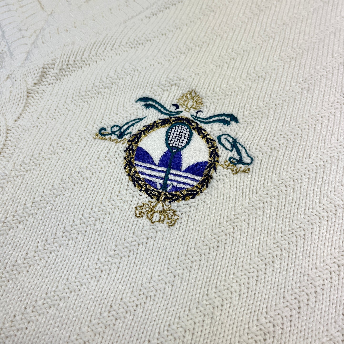 Adidas 80s Knitted Tennis Vest
