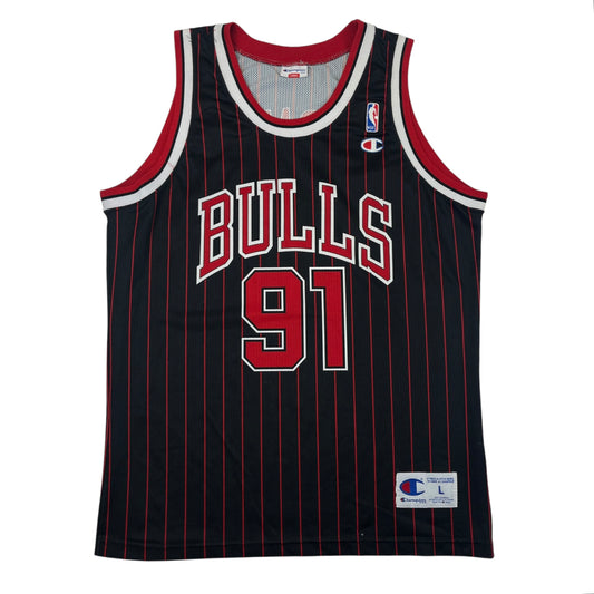 02519 Starter Chicago Bulls Dennis Rodman Jersey