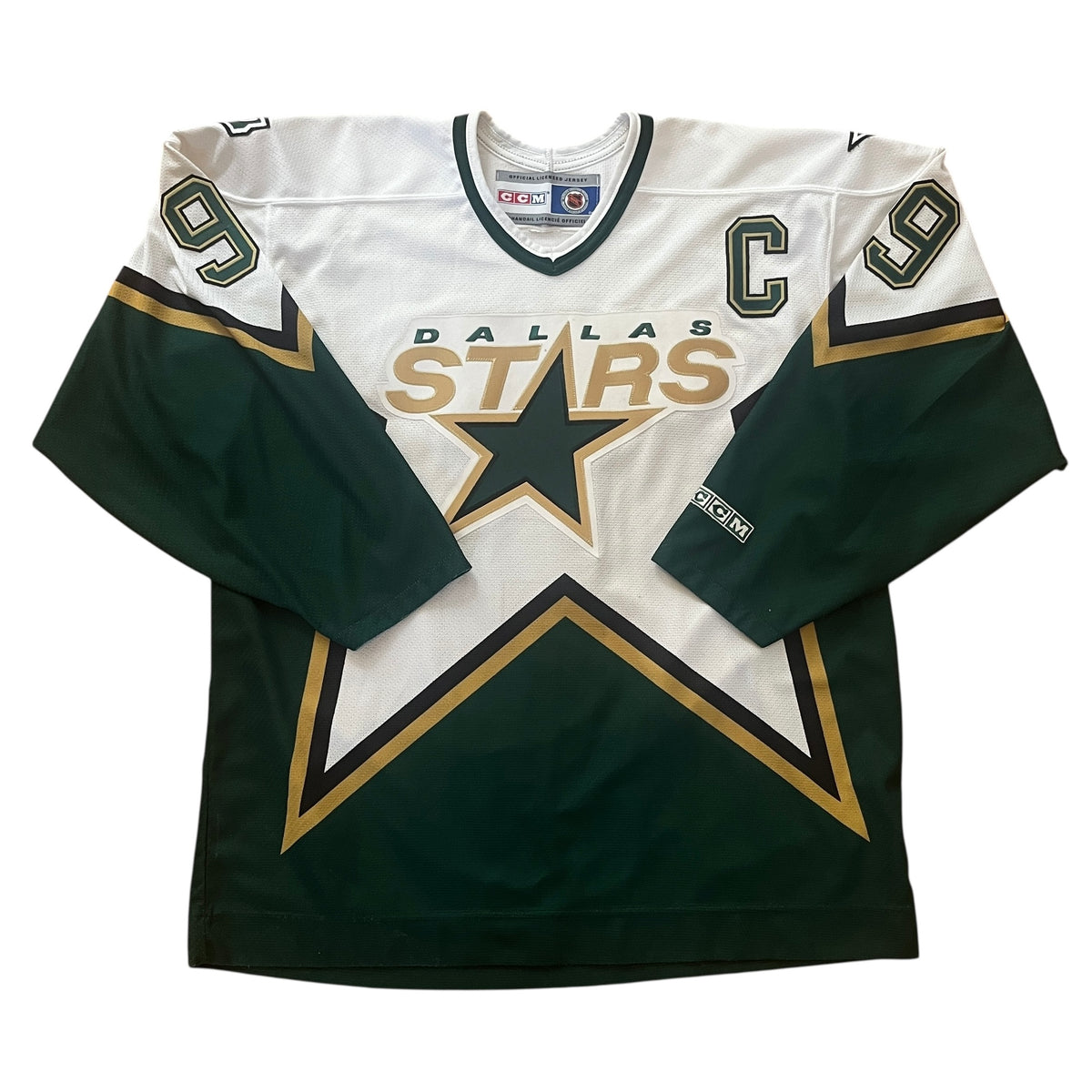 CCM DALLAS STARS 90s Mike Modano Icehockey Jersey