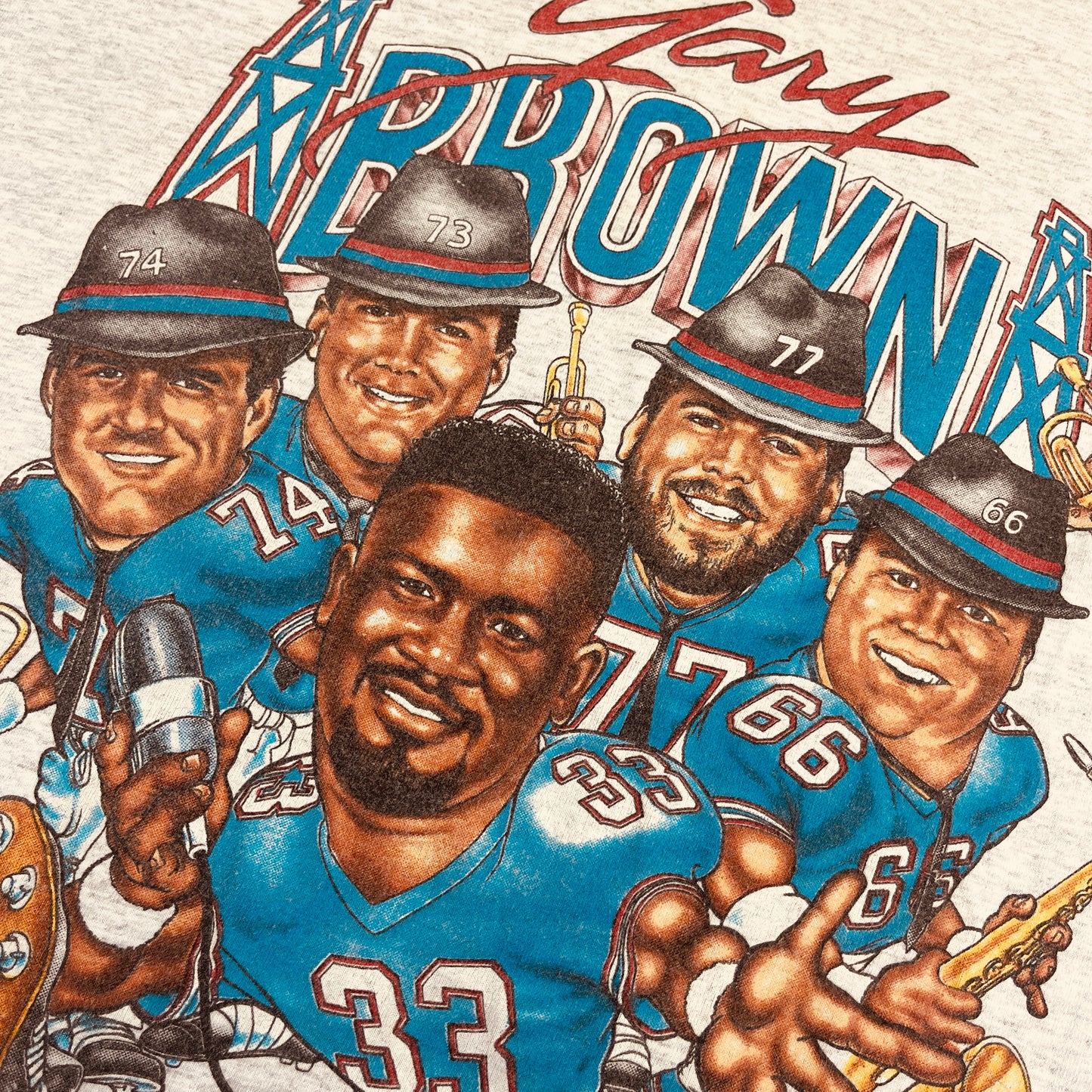 02677 X-Plosion „Gary Brown and his Band of renowns“ 1993 Tshirt