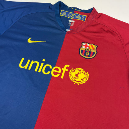 02368 Nike FC Barcelona 2008-2009 „Bob“ Home Fanjersey