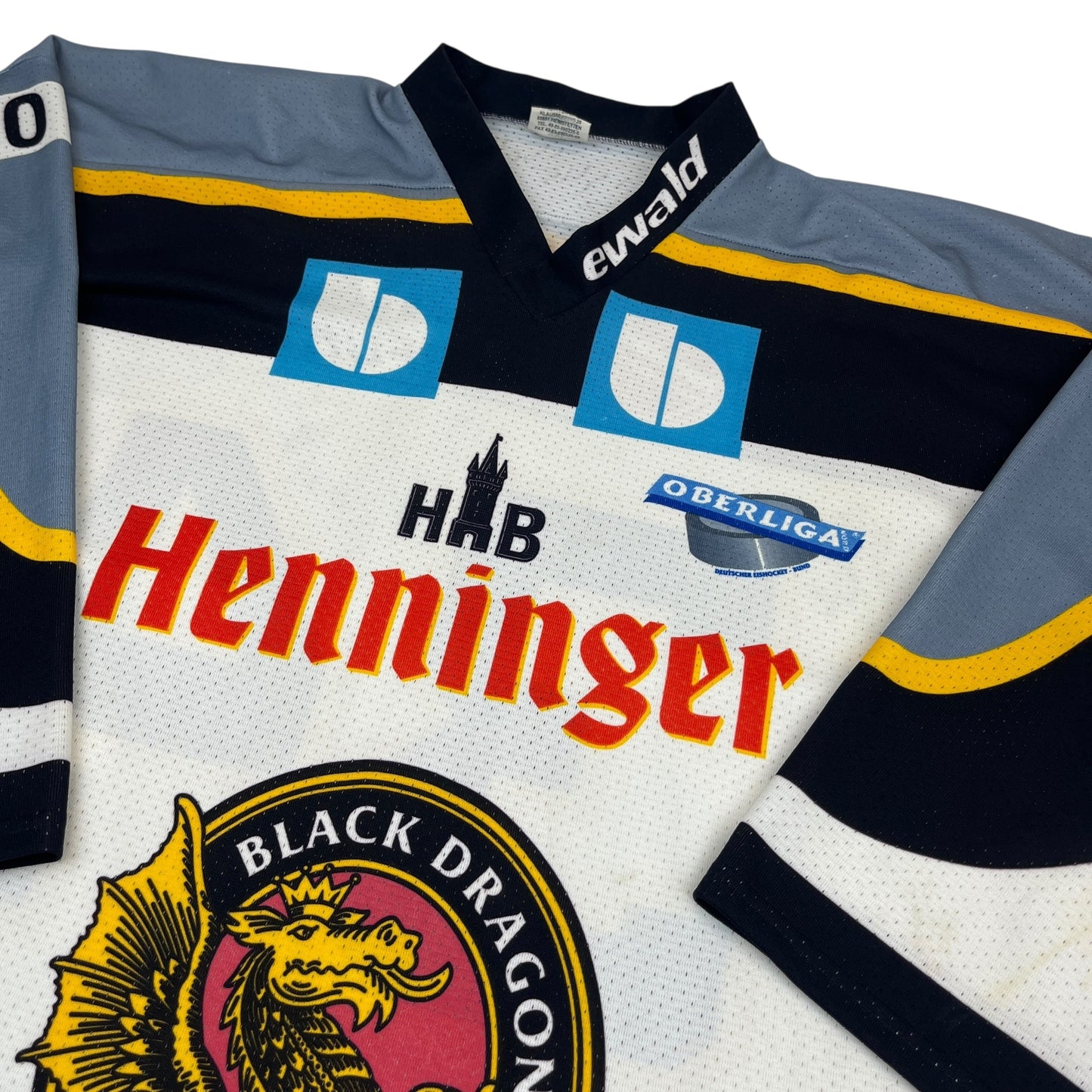 EWALD Erfurt Black Dragons Rouslan Toujikov 2000/2001 Jersey (signed by multiple players)