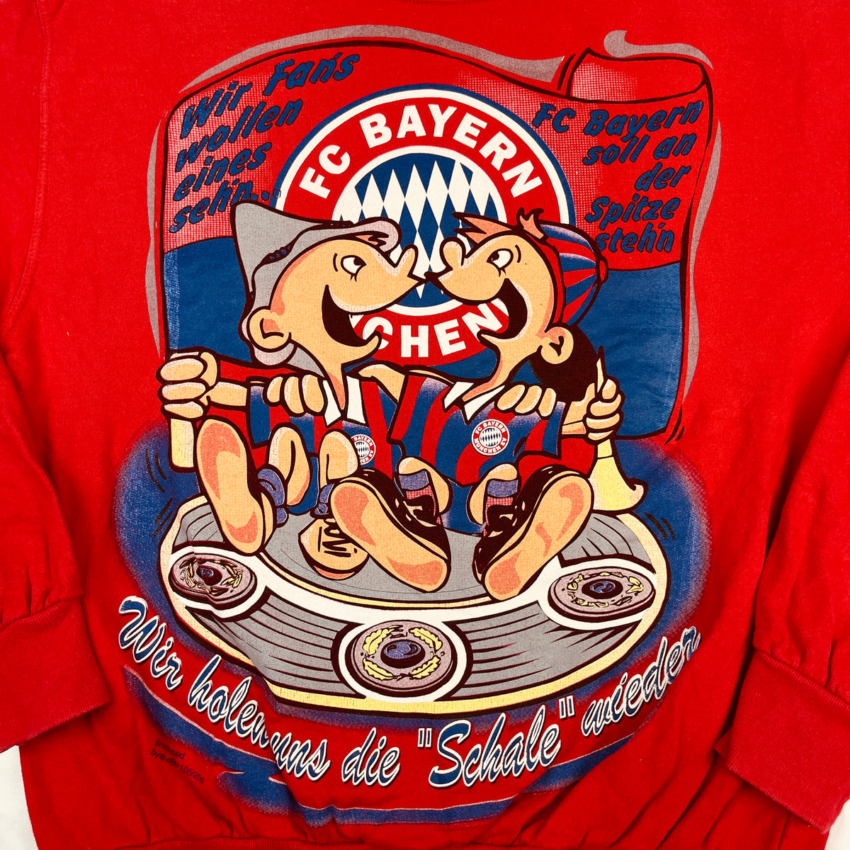 FC BAYERN OFFICAL 1996 Fan Sweatshirt