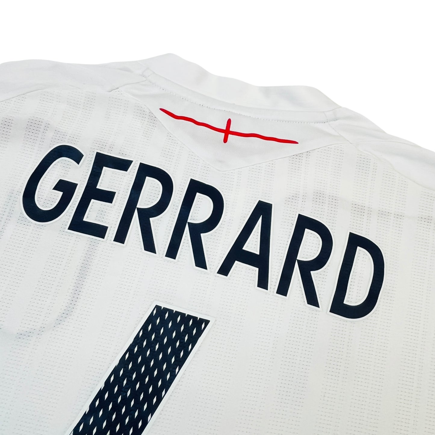 Umbro England National Team Steve Gerrard 2007-2009 Home Jersey