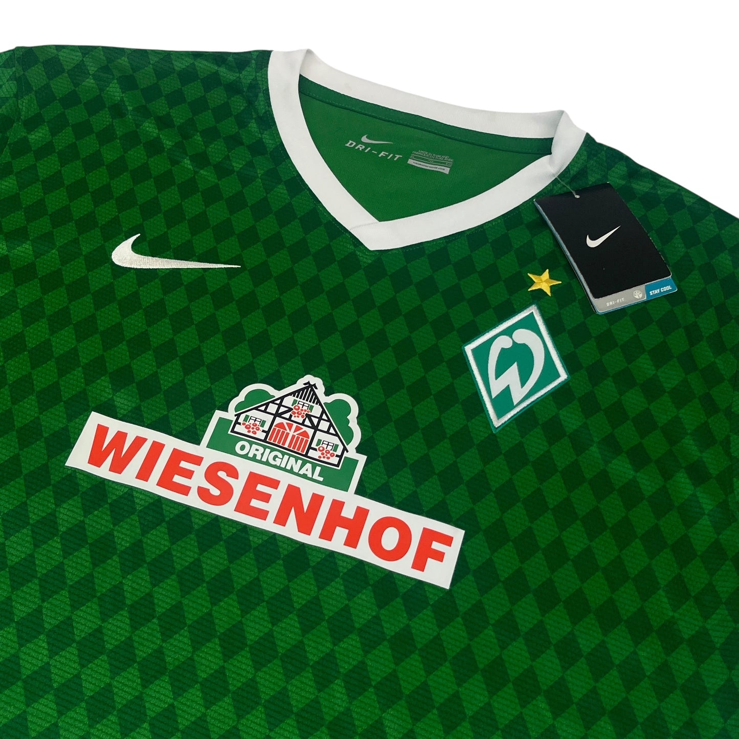 NIKE SV Werder Bremen DEADSTOCK 16. Sponsorenabend „Seemann“ 2013-14 Home Jersey