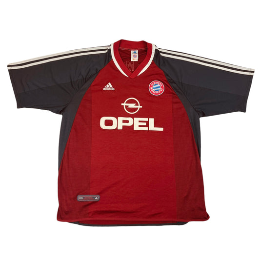 02290 Adidas FC Bayern München 2001-2002 „Mehmet Scholl“ Home Jersey