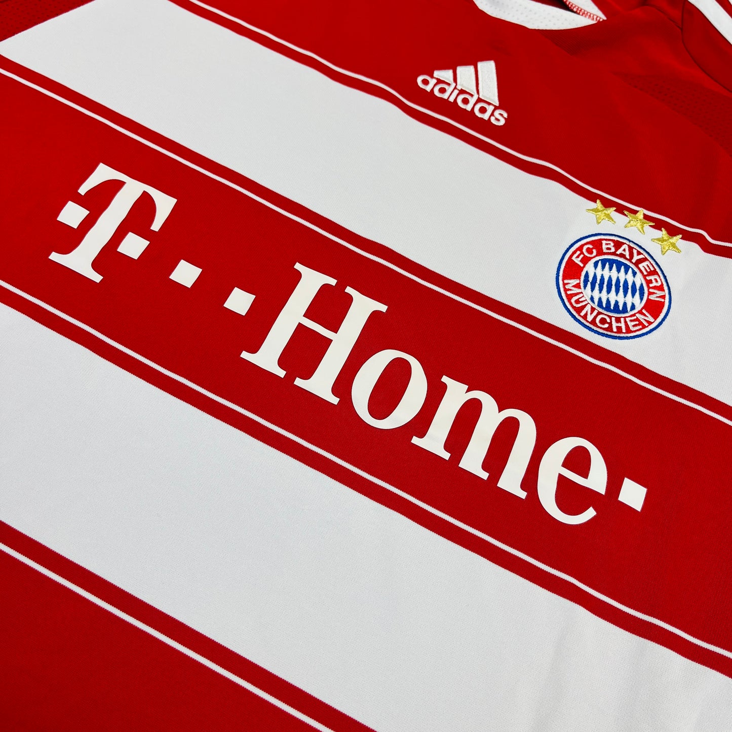 02990 Adidas FC Bayern München 2007-2008 Home Jersey