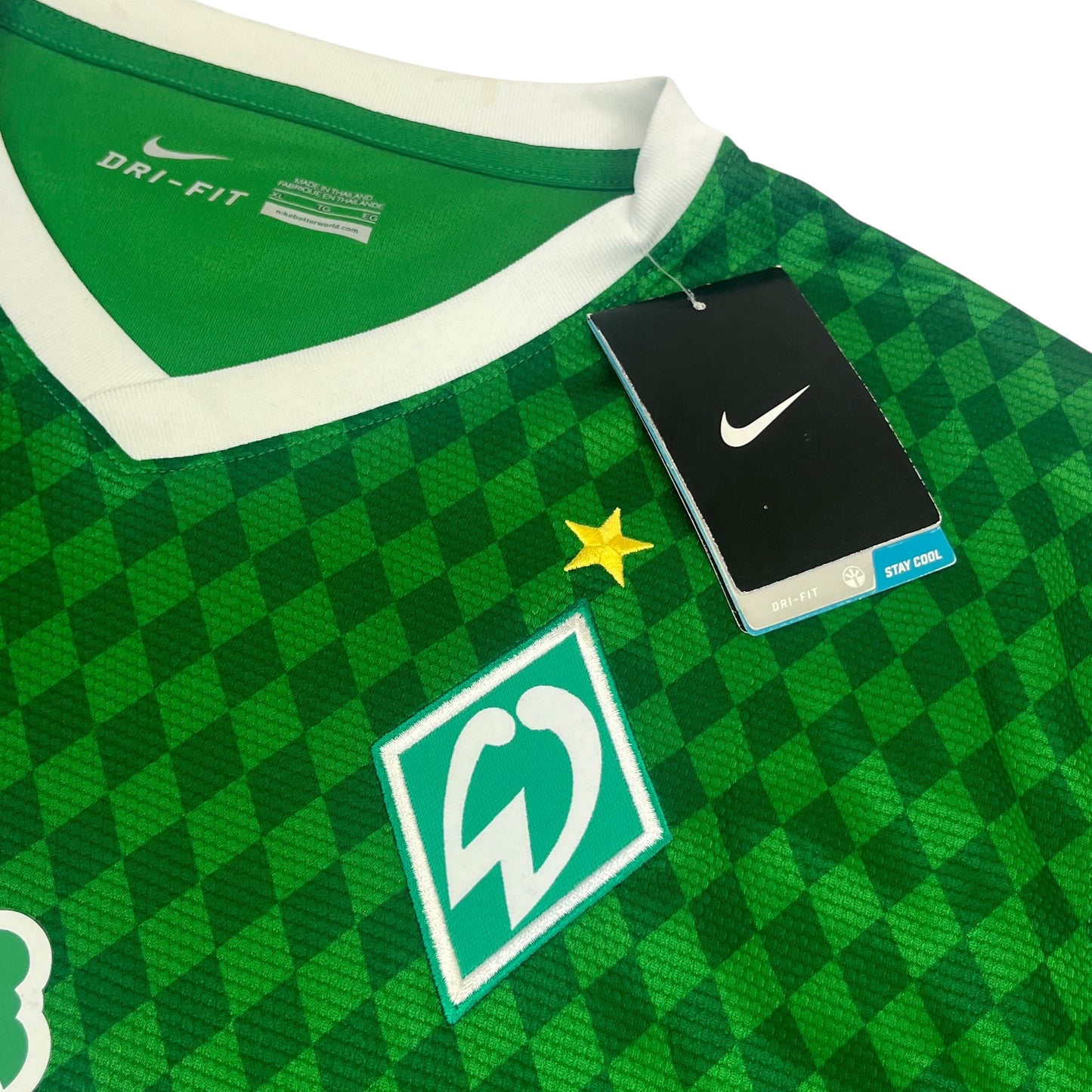NIKE SV Werder Bremen DEADSTOCK 16. Sponsorenabend „Seemann“ 2013-14 Home Jersey