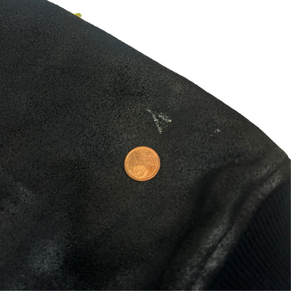 DIESEL 90s LEATHER College Jacket