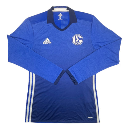 ADIDAS FC Schalke 04 2016/18 Longsleeve Home Jersey