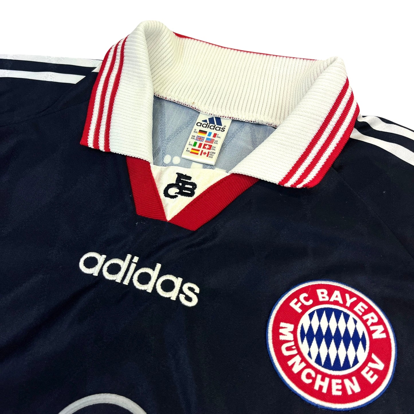 Adidas FC Bayern München 1997-1998 Home Jersey