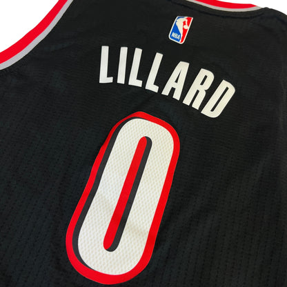 02526 Adidas Portland Trailblazers Damian Lillard Jersey