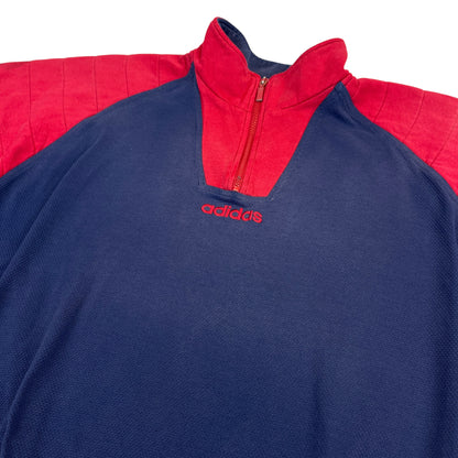 02603 Adidas 90s 1/4 Zip Sweater