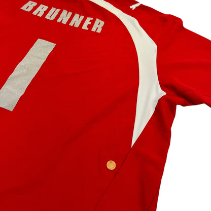 Puma Swiss Natural Football Team 2007-2007 Fanmade „Martin Brunner“ Home Jersey