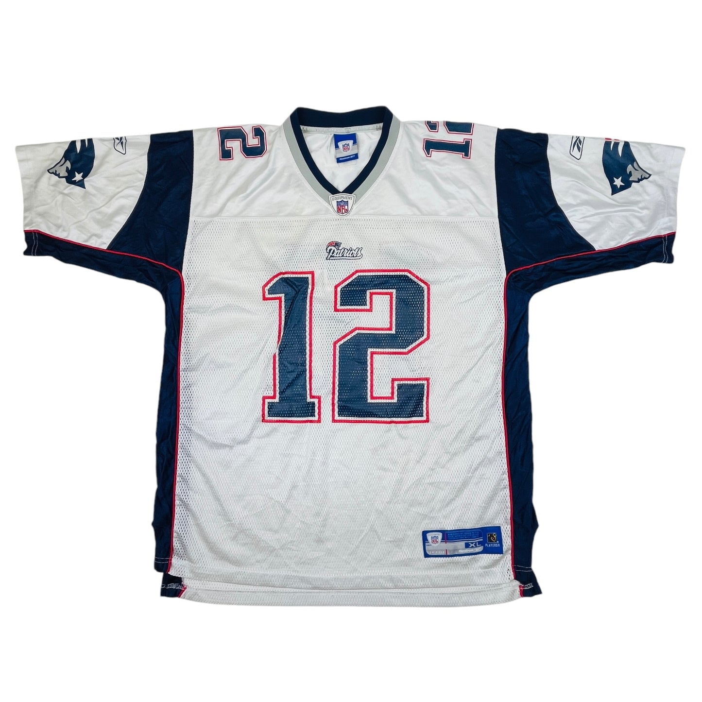 02263 Reebok New England Patriots Tom Brady Football Jersey