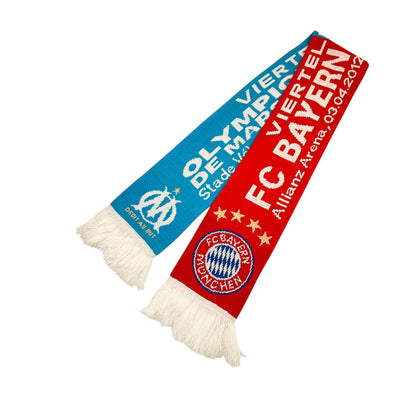 Bayern München vs Olympique Marseille Champions League Quarter Final 2012 Scarf