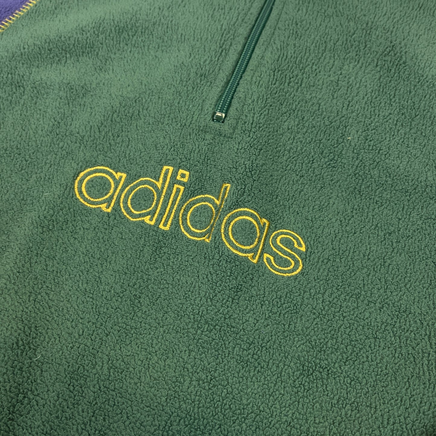 02224 Adidas 90s Fleece 1/4 Zip Sweater