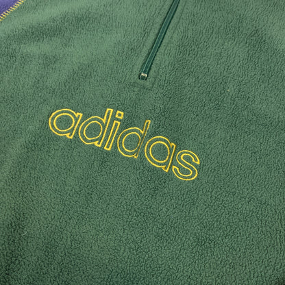 02224 Adidas 90s Fleece 1/4 Zip Sweater
