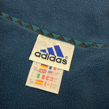 02803 Adidas 90s 1/4 Zip Fleece Lined Jacket
