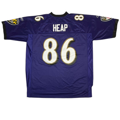 03022 Reebok Baltimore Ravens 2000s „Todd Heap“ Jersey
