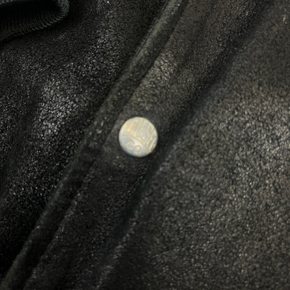 DIESEL 90s LEATHER College Jacket