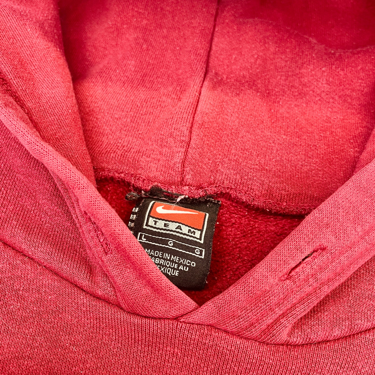 02827 Nike “Team” Y2K Hoodie