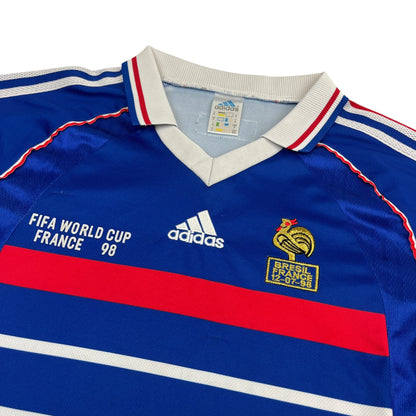 02699 Adidas French National Team 1998 Home Jersey (2000 Retro)