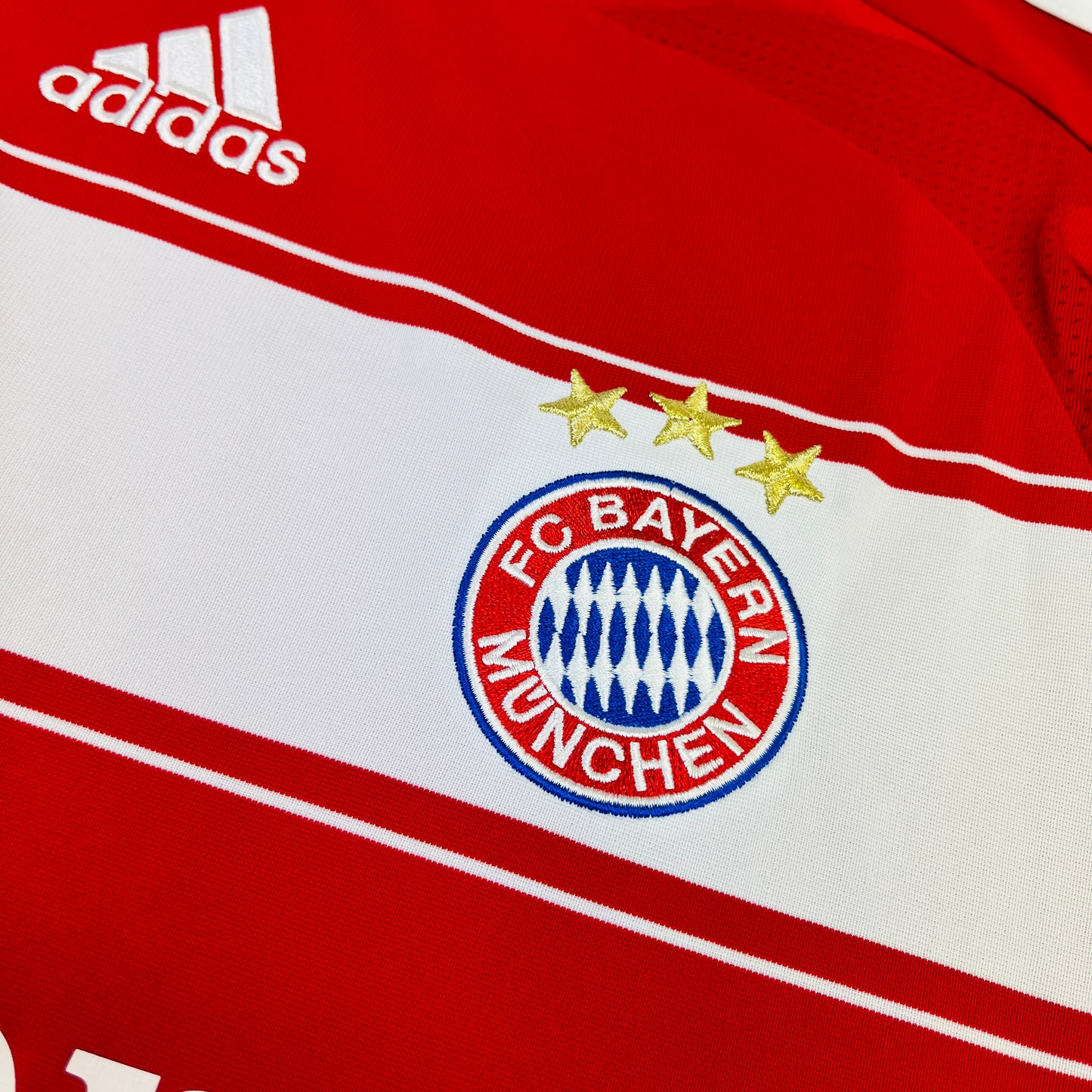 02990 Adidas FC Bayern München 2007-2008 Home Jersey