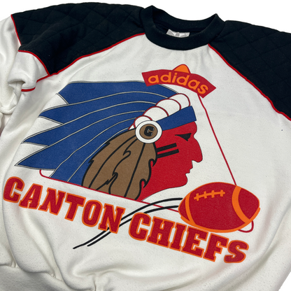 01906 Adidas Vintage Canton Chiefs Sweater