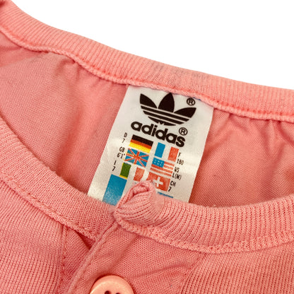 02880 Adidas 80s 1/4 Button Sweater