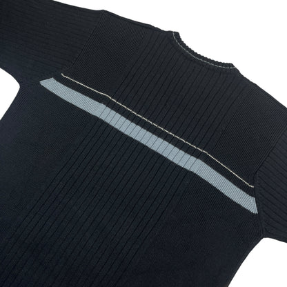 Adidas 2000s V-Neck Knitted Sweater