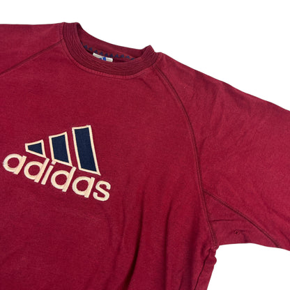02584 Adidas 90s Logo Sweater