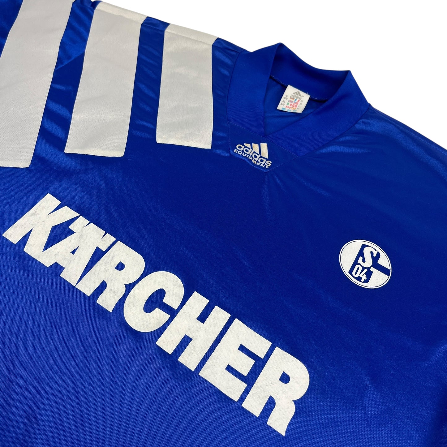 02696 Adidas Equipment FC Schalke 04 1994-1996 Home Jersey