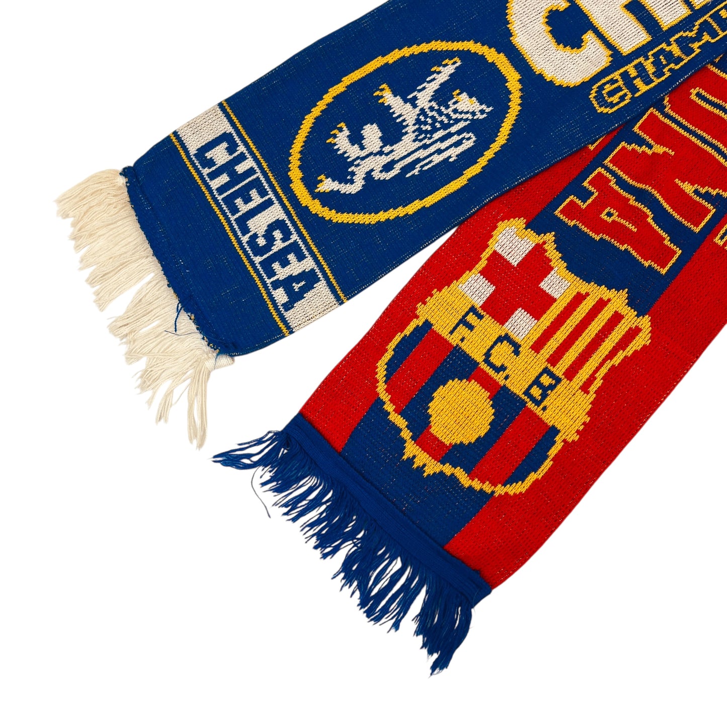 Chelsea FC vs FC Barcelona Champions League Scarf
