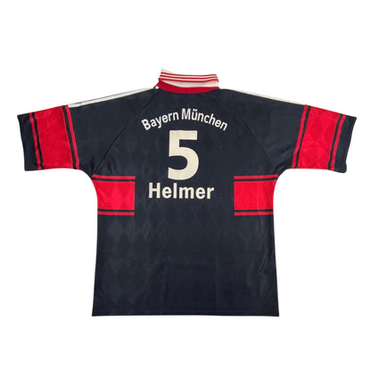 02733 Adidas FC Bayern München 1997-1999 „Thomas Helmer“ Home Jersey