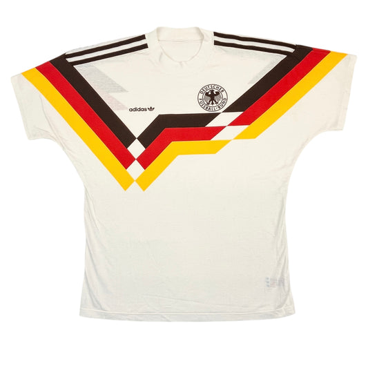 03029 Adidas DFB German National Team 1990-1992 (Made in West Germany )T-Shirt